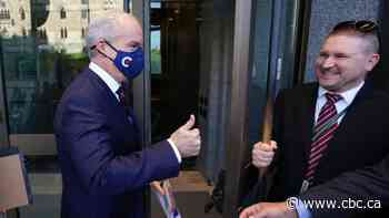 Erin O'Toole says he has enough Conservative caucus support to stay on as leader