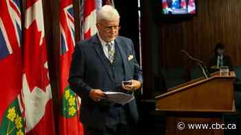Unvaccinated former Ontario Tory out as deputy speaker at legislature