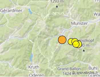 Vosges : un tremblement de terre de magnitude 3 ce samedi soir - Epinal infos - Epinal Infos