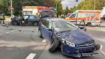 Siegen: HTS und Weidenauer Straße nach Unfall gesperrt - Westfalenpost