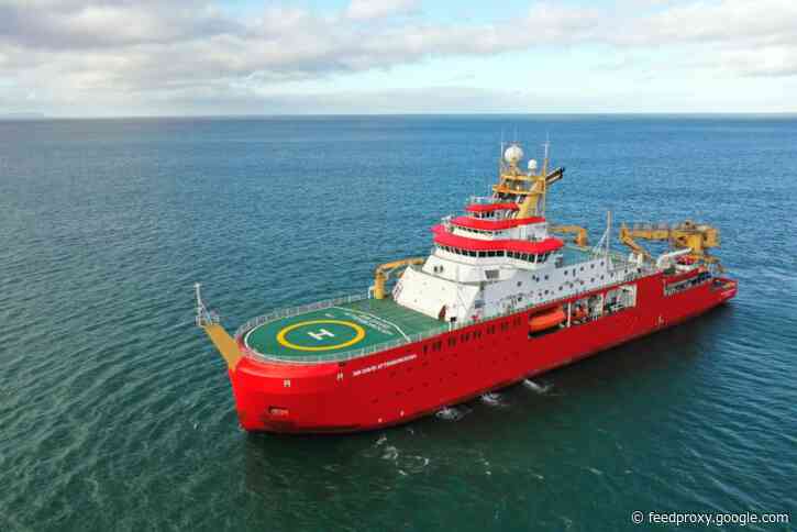 The RRS Sir David Attenborough is visiting London