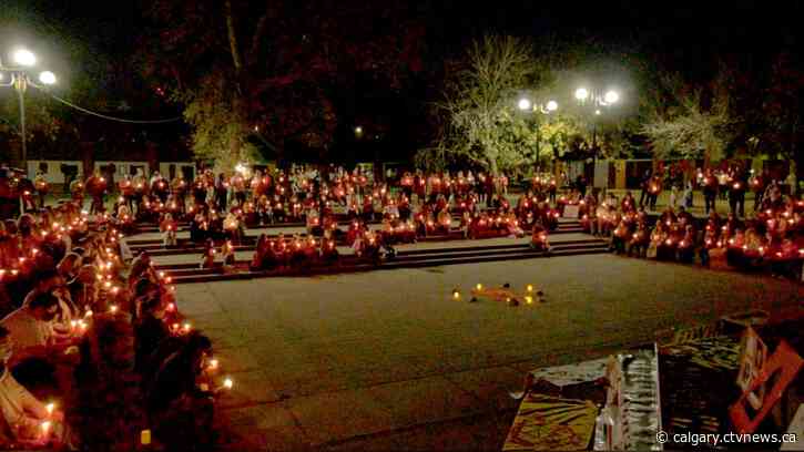'A situation where it calls for action': Vigil held for missing and murdered Indigenous women and girls