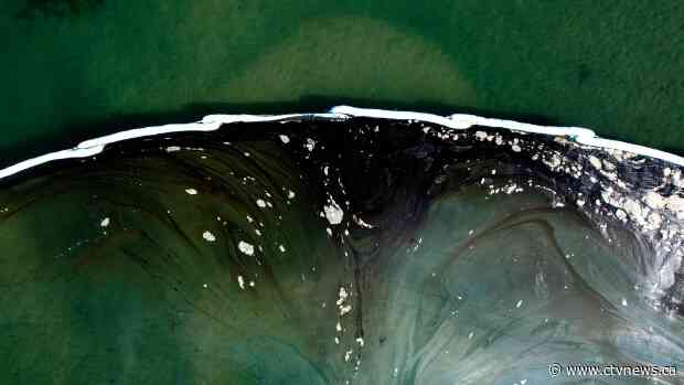 Evidence suggests ship anchor snagged, dragged oil pipeline