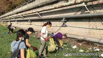 Parma, il ritorno dei monnezzari: raccolti nel greto anche un passeggino e una palina Tep - La Repubblica