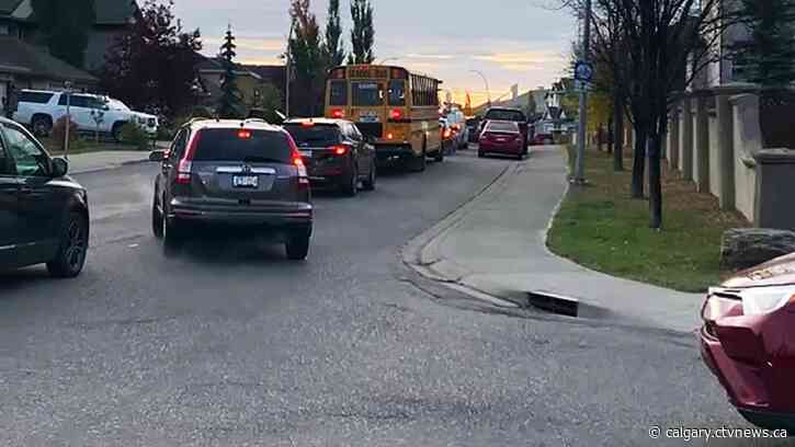 Ring road construction causes major delays with morning commutes in Valley Ridge, Crestmont