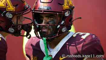 Gophers RB Trey Potts receiving medical attention in Indiana