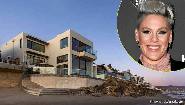 Pink Is Selling Her Incredible New Malibu Beach House, Just Months After Buying It - See Photos from Inside