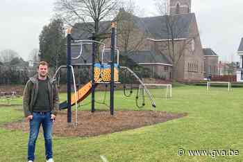 Standaard twee inclusieve toestellen op speelpleintje in elk... (Essen) - Gazet van Antwerpen