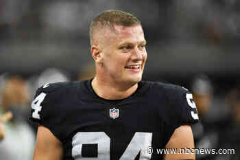 NFL's Carl Nassib reveals he's dating someone 'awesome' since coming out as gay