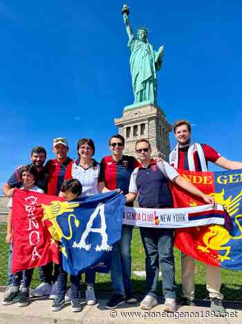 La Statua della Libertà è genoana: la fotogallery del Genoa Club New York - Pianetagenoa1893.net