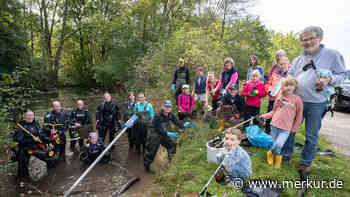 So viel Müll in der Würm - Merkur Online