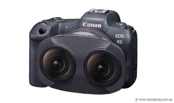 Canon unveils dual fisheye lens so you can create high quality 3D VR content