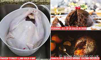 The festive stock-piling begins: Britons hoard '£2,000 of food' ahead of Christmas - Daily Mail