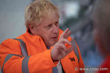 As the U.K. battles food, fuel and labor crises, Boris Johnson is set to promise change - CNBC