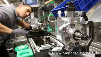 Aufträge der deutschen Industrie brechen ein, weniger Autos nachgefragt