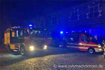 Nächtlicher Feuerwehr-Einsatz am Schloss Raesfeld - Ruhr Nachrichten