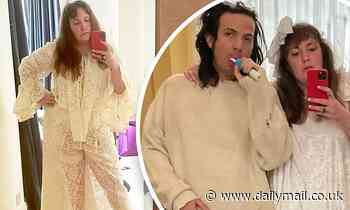 Lena Dunham says she went 'a little fashion crazy' for wedding festivities and posts unseen snaps - Daily Mail