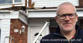 'Mini-tornado' hits Coventry street as roof tiles, fences and concrete posts blown away - Coventry Live