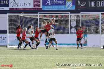 FOOTBALL – Coventry United Ladies “ready” for Palace test - Coventry Observer
