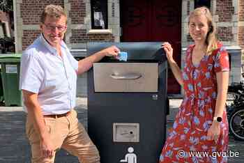 Gemeente test slimme vuilnisbak aan Kiliaanstraat (Duffel) - Gazet van Antwerpen