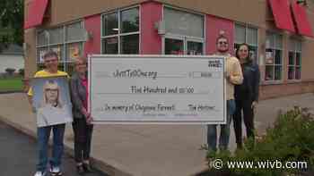 Tim Hortons in Medina honors memory of college student killed in Halloween party shooting in Lockport