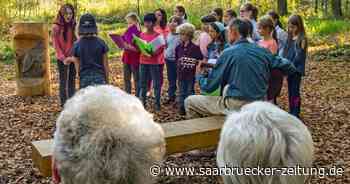 Ein „Waldpilz“ für das Nabu-Klassenzimmer in Bexbach - Saarbrücker Zeitung