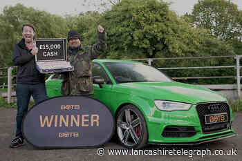 'It's like Christmas': Grandad wins Audi S4 and £15,000 cash