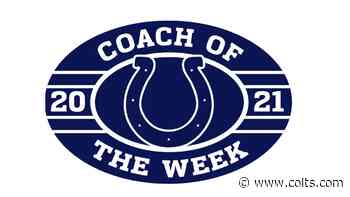 Jasper's Tony Lewis Named 2021 'Coach Of The Week' For Week 7 - Colts.com