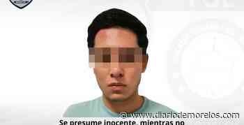 Detienen a joven extorsionador perteneciente a Los Linos, en Cuernavaca - Diario de Morelos