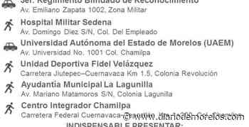 Vacunación: segundas dosis de 30 a 39 años en Cuernavaca - Diario de Morelos
