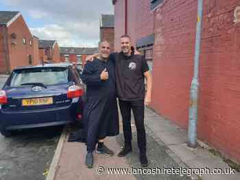 Paddy McGuinness meets old pal filming Top Gear