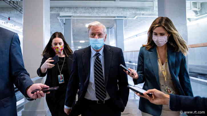 WATCH: Republican senator booed by own crowd after suggesting they ‘ought to think about’ getting Covid-19 vaccine