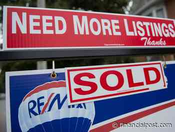 Toronto housing market at 'critical juncture' as plunging listings push high prices higher - Financial Post