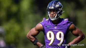 Ravens' Oweh: No ill will in hit on Bridgewater