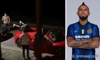 Vidal ubriaco a Como: il video delle capriole sulla Ferrari - Prima Lecco