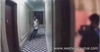 Watch: Woman Barely Escapes Alleged Stalker Who Followed Her Home