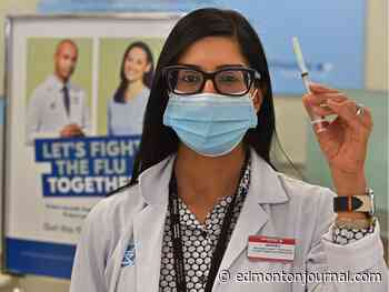 'We have to be extra vigilant this year': Edmonton pharmacist says getting the flu shot is critical