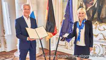 Augsburger Walter Pache erhält Bundesverdienstkreuz - Augsburger Allgemeine