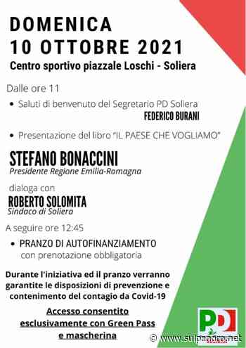Partito democratico: il 10 ottobre pranzo di autofinanziamento a Soliera - SulPanaro