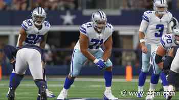 Cowboys OL Collins sues NFL, seeks to end ban