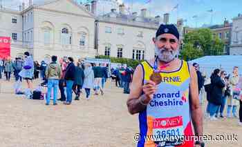 Volunteer completes London Marathon in aid of Hitchin care facility - In Your Area