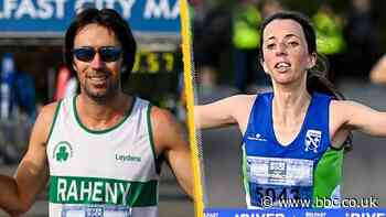 Clohisey and Ross win Belfast Marathon - BBC News