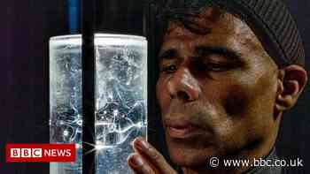 COP26: The sculpture created from 1765 Antarctic air