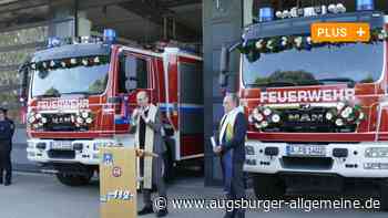 Das sind die beiden neuen Fahrzeuge der Bobinger Feuerwehr - Augsburger Allgemeine