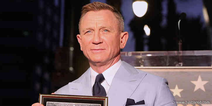 Daniel Craig Honored With Star on Hollywood's Walk of Fame During Nighttime Ceremony