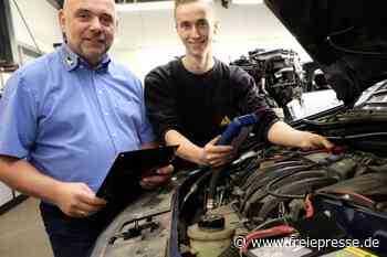 Netzschkauer ist der beste junge Kfz-Mechatroniker in Sachsen - Freie Presse