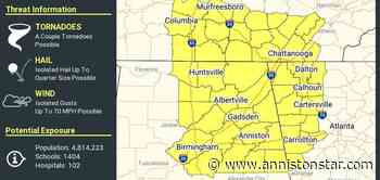 Tornado Watch issued for St. Clair and Talladega counties - Anniston Star