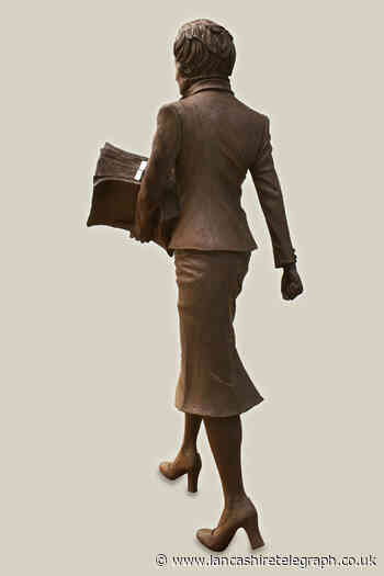 Blackburn Barbara Castle statue - first image of how it will look