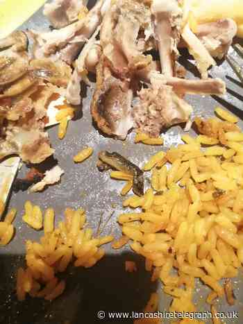 Man's horror after finding 'slug' in meal at Nando's