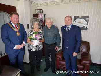 Diamond Wedding couple receive visit from East Ayrshire Council Provost - In Your Area